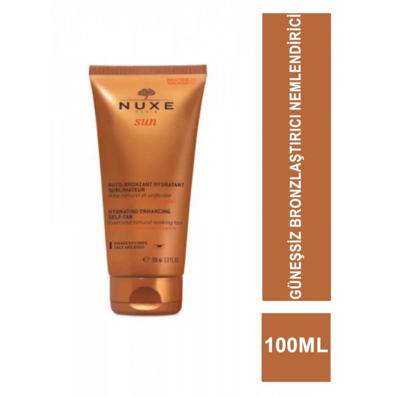 Nuxe Sun Auto-Bronzant Güneşsiz Bronzlaştırıcı Nemlendirici Krem 100 ml