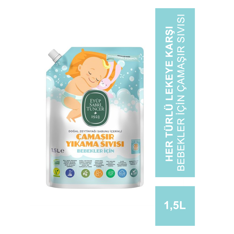 Eyüp Sabri Tuncer Bebek Çamaşır Yıkama Sıvısı 1,5 lt