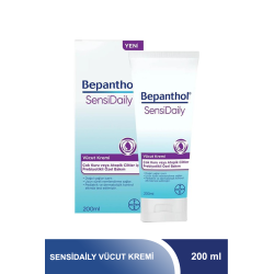 Bepanthol SensiDaily Vücut Kremi 200 ml (S.K.T 12-2023)