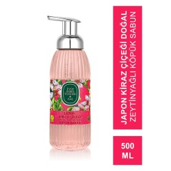 Eyüp Sabri Tuncer Japon Kiraz Çiçeği Doğal Zeytinyağlı Köpük Sabun 500 ml