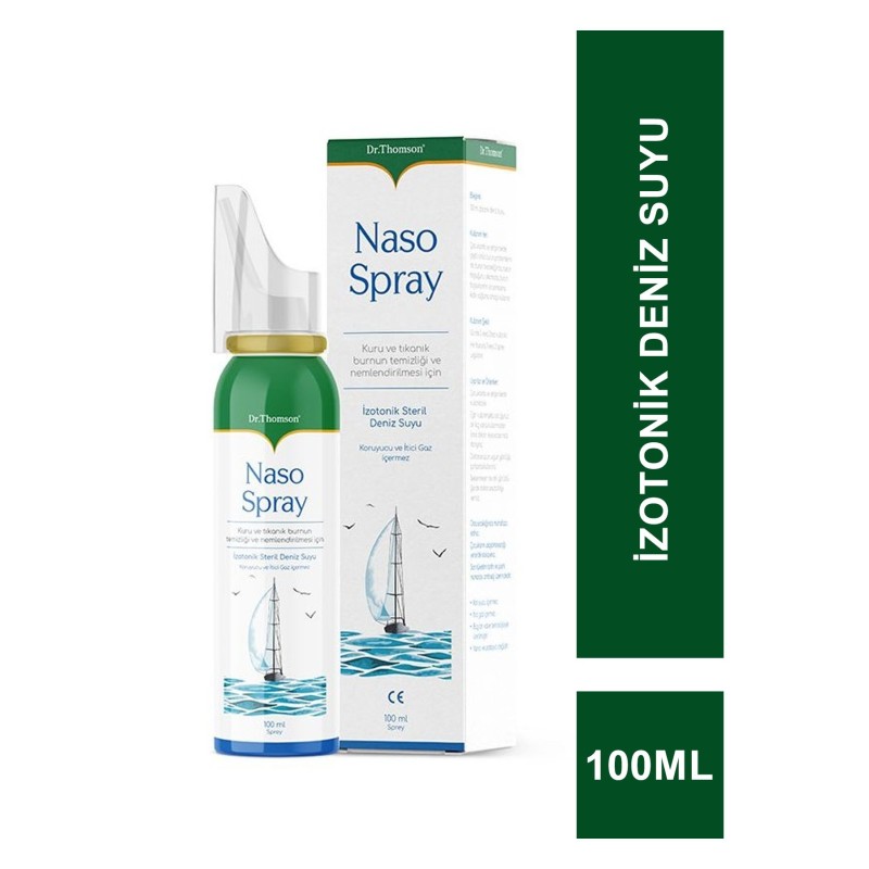 Dr. Thomson Naso Spray ( İzotonik Deniz Suyu ) 100 ml (S.K.T 01-2025)