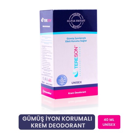 Tereson Krem Deodorant Gümüş İyon Korumalı 40 ml