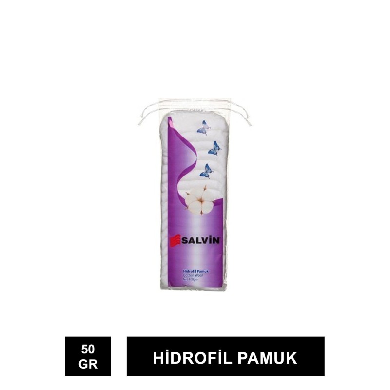 Salvin Hidrofil Pamuk 50gr (S.K.T 01-2026)