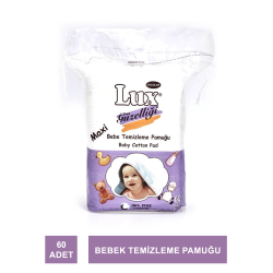 Lux Bebe Temizleme Pamuğu 60 Adet