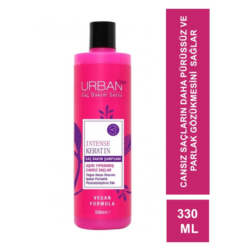 Urban Care Intense Keratin Saç Bakım Şampuanı 330 ml