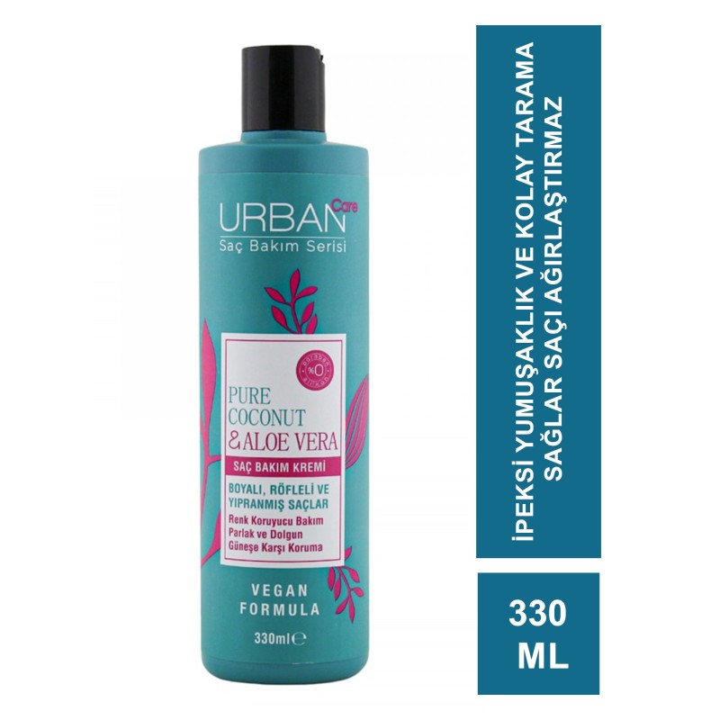 Urban Care Pure Coconut & Aloe Vera Saç Bakım Kremi 330 ml