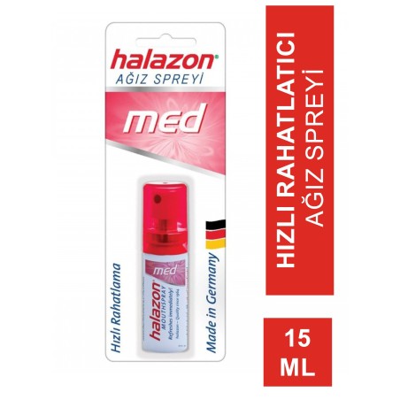 Halazon Med Ağız Sprey Hızlı Rahatlama 15ml