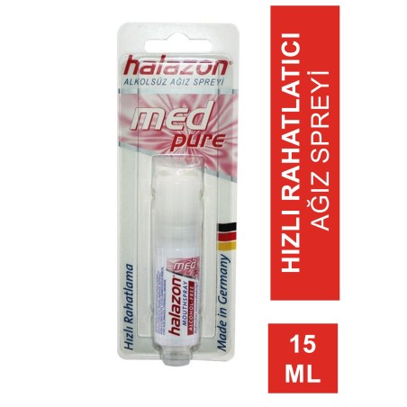 Halazon MedPure Ağız Sprey Hızlı Rahatlama 15ml