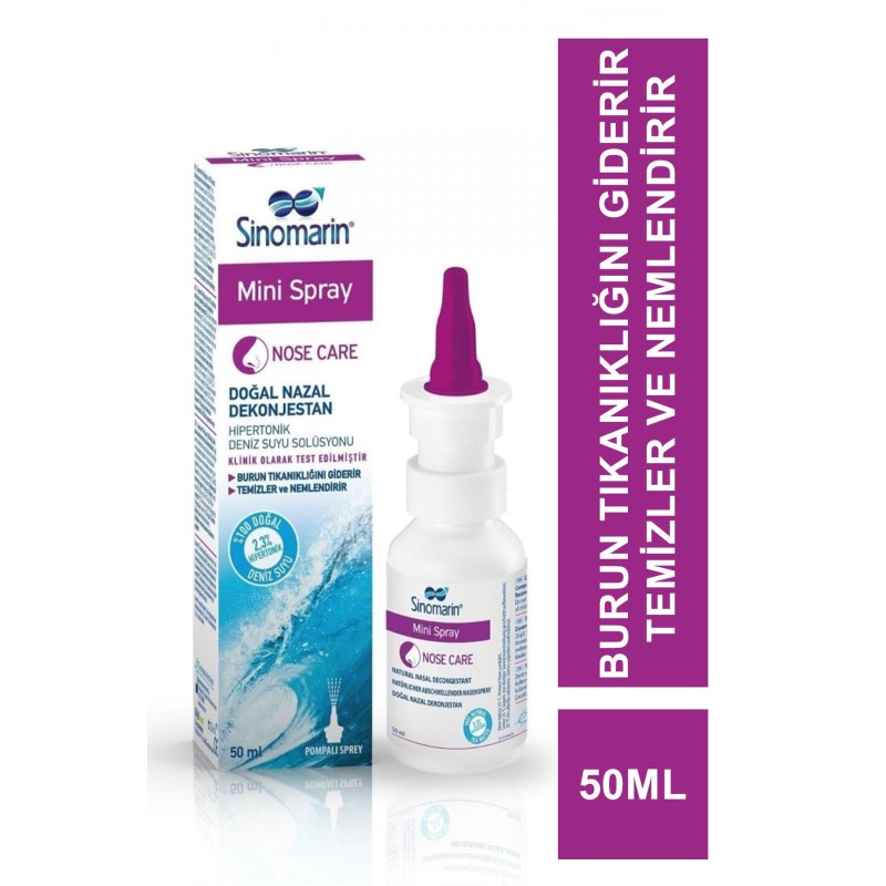 Sinomarin Mini Burun Spreyi 50 ml