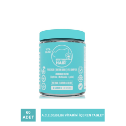 Vita Bear Strong Hair Gummy Vitamin 60 Adet