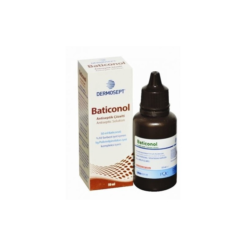 Dermosept Baticonol %10 Antiseptik Çözelti 50 ml Fiyatı ve Yorumları