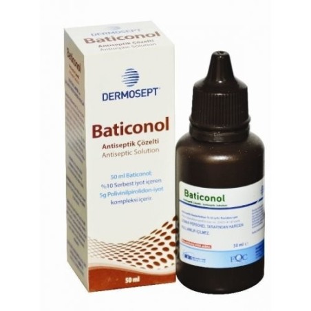 Dermosept Baticonol %10 Antiseptik Çözelti 50 ml Fiyatı ve Yorumları