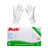 Beybi Lateks Muayene Eldiveni Pudralı ( Large ) 100 Adet