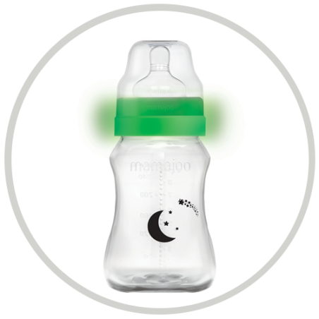 Mamajoo Gece & Gündüz Biberonu 270 ml & Anti-Kolik Biberon Emziği No:2 / M
