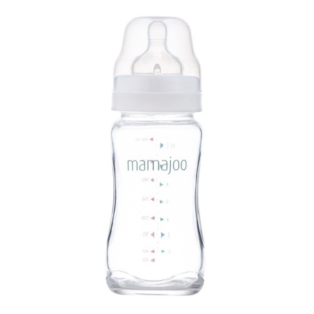 Mamajoo Cam Biberon 240 ml & Anti-Kolik Biberon Emziği No:2 / M
