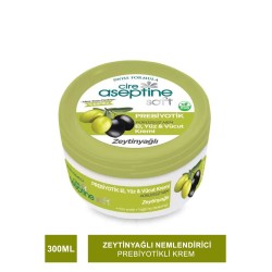 Cire Aseptine Soft Zeytinyağlı Nemlendirici Pürüzsüzleştirici Prebiyotikli Krem 300 ml