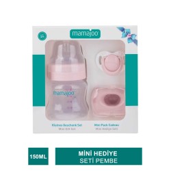 Mamajoo Mini Hediye Seti 150 ml ( Pembe ) (S.K.T 12-2026)