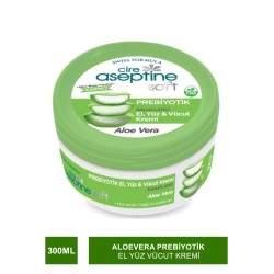 Cire Aseptine Soft Prebiyotik Aloevera El Yüz Vücut Kremi 300 Ml
