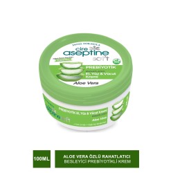 Cire Aseptine Soft Aloe Vera Özlü Rahatlatıcı Besleyici Prebiyotikli Krem 100 ml