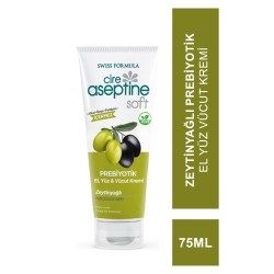 Cire Aseptine Soft Prebiyotik Zeytinyağlı El Yüz Vücut Kremi 75 ml