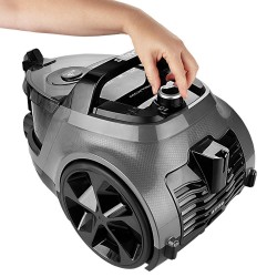 STİLEVS MAXTRON SET12341 GRİ- SİYAH TOZ TORBASIZ ELEKTRİKLİ SÜPÜRGE