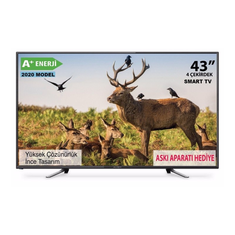 AWOX A204300S 43'' 108CM FULLHD SMART AND UYDULU LED TV