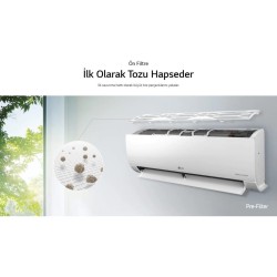 LG S3-NW12JA2AA Dual Cool A++ 12000Btu İnverter Klima