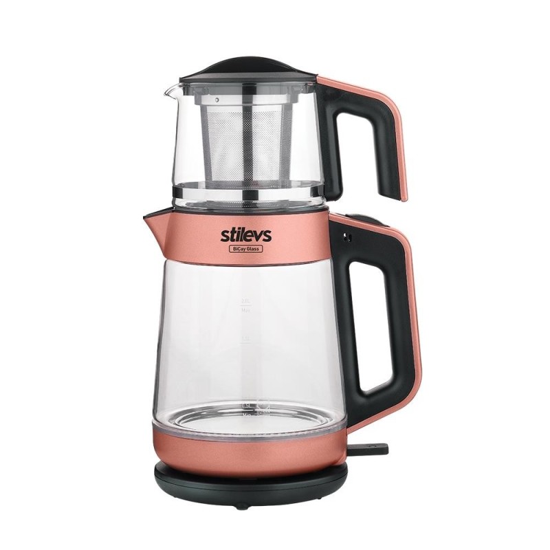 STİLEVS BİÇAY GLASS SIH30551 ROSE ÇAY MAKİNESİ
