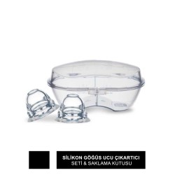 Mamajoo Silikon Göğüs Ucu Çıkartıcı Seti & Saklama Kutusu (S.K.T 03-2027)