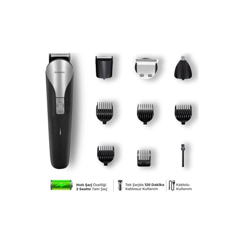 GOLDMASTER GM-7141 JANTİ ERKEK BAKIM SETİ