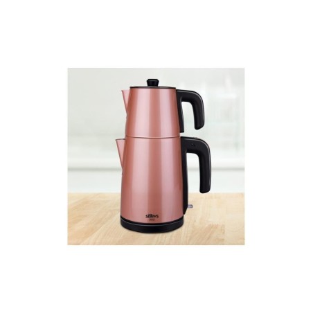 STİLEVS BİÇAY SIH30606 ROSE İNOX ÇAY MAKİNESİ