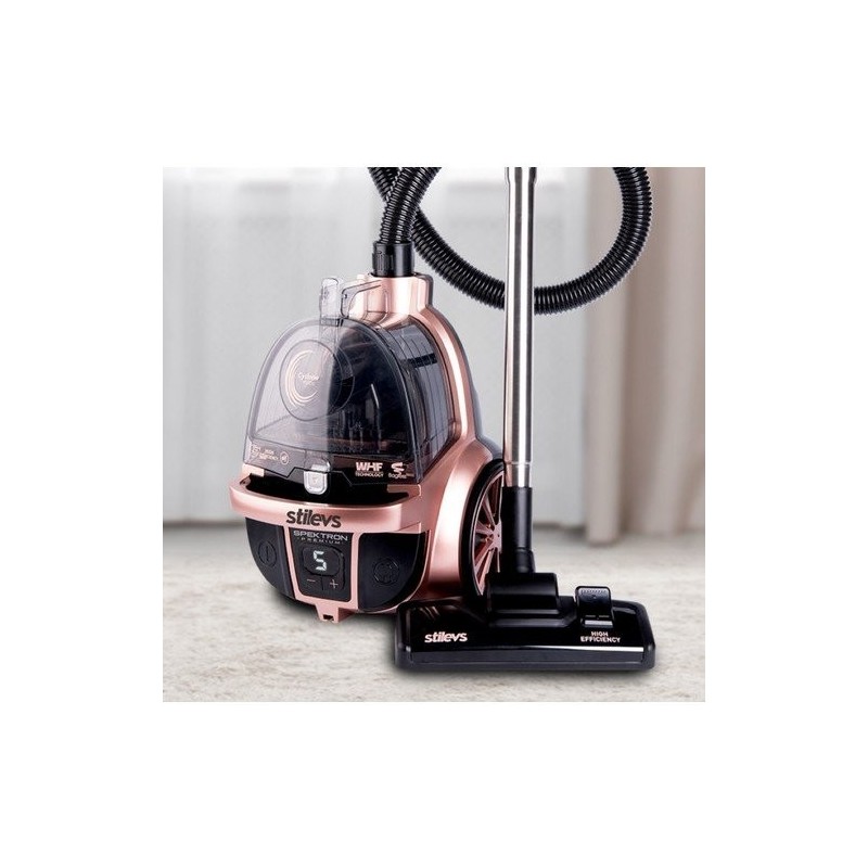 STİLEVS SPEKTRON PREMIUM ROSE TOZ TORBASIZ ELEKT.SÜPÜRGE