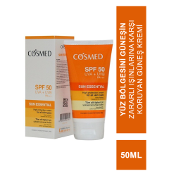 Cosmed Sun Essential Güneş Koruyucu Yüz Kremi SPF50