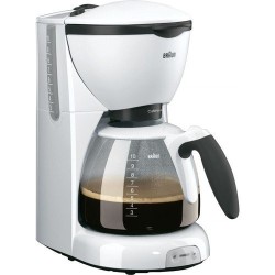 BRAUN KF-520/1 CAFEHOUSE PURE BEYAZ FİLTRE KAHVE MAKİNESİ