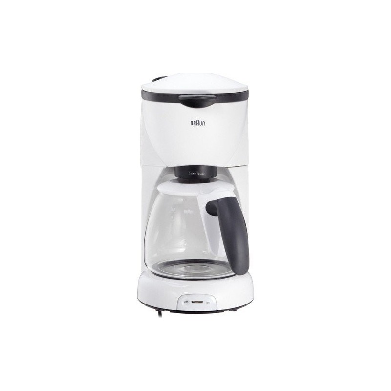 BRAUN KF-520/1 CAFEHOUSE PURE BEYAZ FİLTRE KAHVE MAKİNESİ