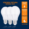 GOLDMASTER LA-129-B3 800LÜÖEN SOĞUK BEYAZ 3 ADET TASARRUFLU LED AMPÜL