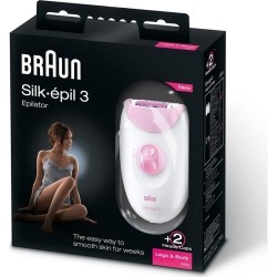 Braun Sılkepil-3 Se-3270 Üç Başlıklı Epilasyon Cihazı