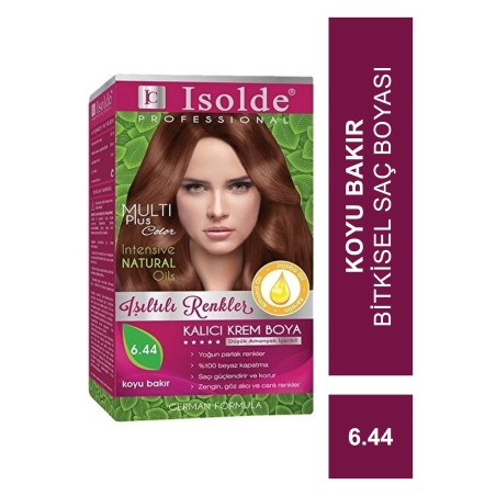 Zigavus Isolde Bitkisel Saç Boyası 6.44 ( Koyu Bakır )