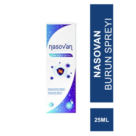 Nasovan Van Gölü Suyu Sprey 25 ml (S.K.T 10-2023)