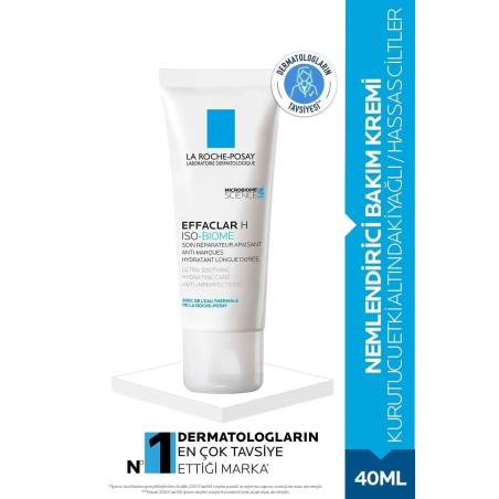 La Roche Posay Effaclar H Iso-Biome Nemlendirici Bakım Kremi 40 ml