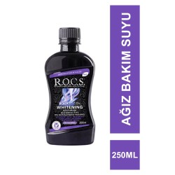 Rocs Black Edition Whitening Ağız Bakım Suyu 250 ml