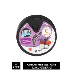 Sweet Fresh Orman Meyveli Ağız Koku Giderici 50 Adet (S.K.T 10-2023)
