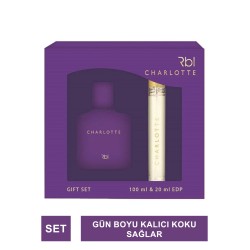 Rebul Charlotte Edp 100+20 ml Kadın Parfüm Set