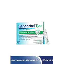 Bepanthol Eye Nemlendirici Göz Damlası 20x0,5 ml Flakon (S.K.T 10-2023)