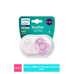 Philips Avent Soothie 2'li Emzik ( Kız ) SCF099/22 0-6 Ay