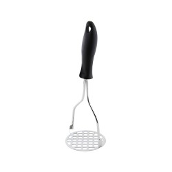 Siyah Saplı Metal Patates Ezici