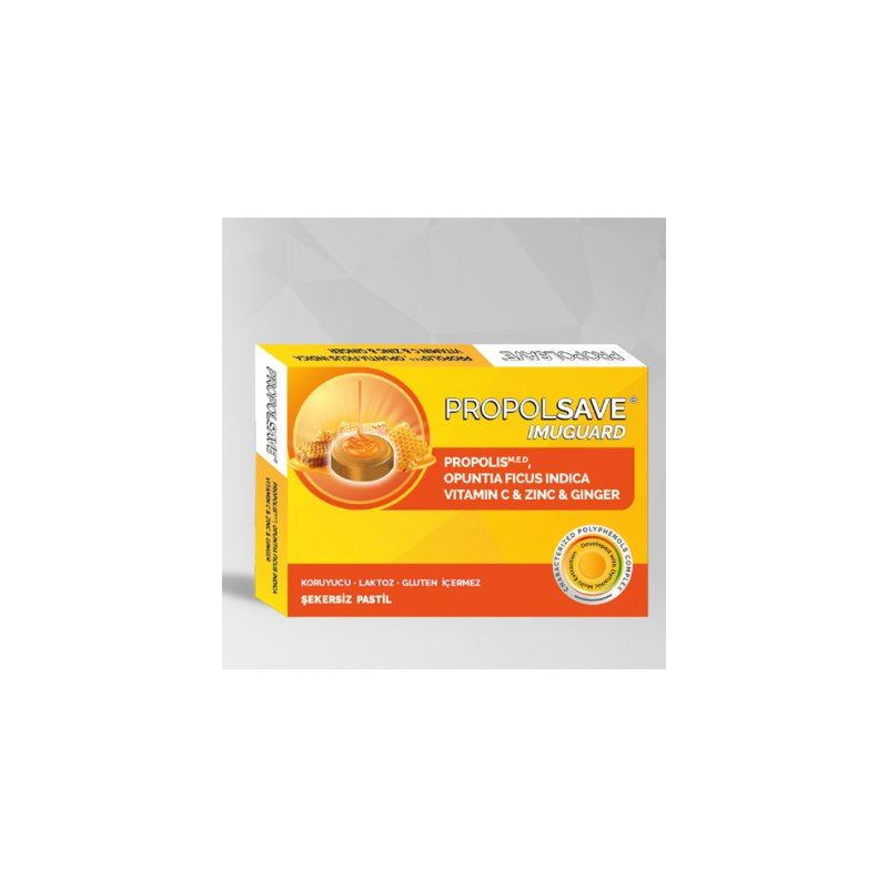 PropolSave İmuguard Propolis , C Vitamini ve Çinko Pastil 12 Adet PropolSave İmuguard Propolis , C Vitamini ve Çinko Pastil 12 Adet