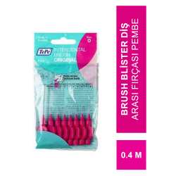 TePe İnterdental Brush Blister Diş Arası Fırçası Pembe 0.4 mm 8'li