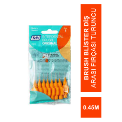 TePe İnterdental Brush Blister Diş Arası Fırçası Turuncu 0.45 mm 8'li