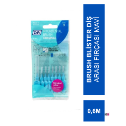 TePe İnterdental Brush Blister Diş Arası Fırçası Mavi 0.6 mm 8'li